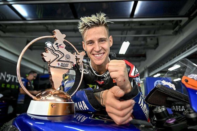 Kalah Duel Di Lap Terakhir MotoGP India, Fabio Quartararo Happy ...