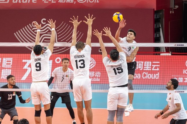 Tim voli putra Indonesia lolos 12 besar Asian Games 2023