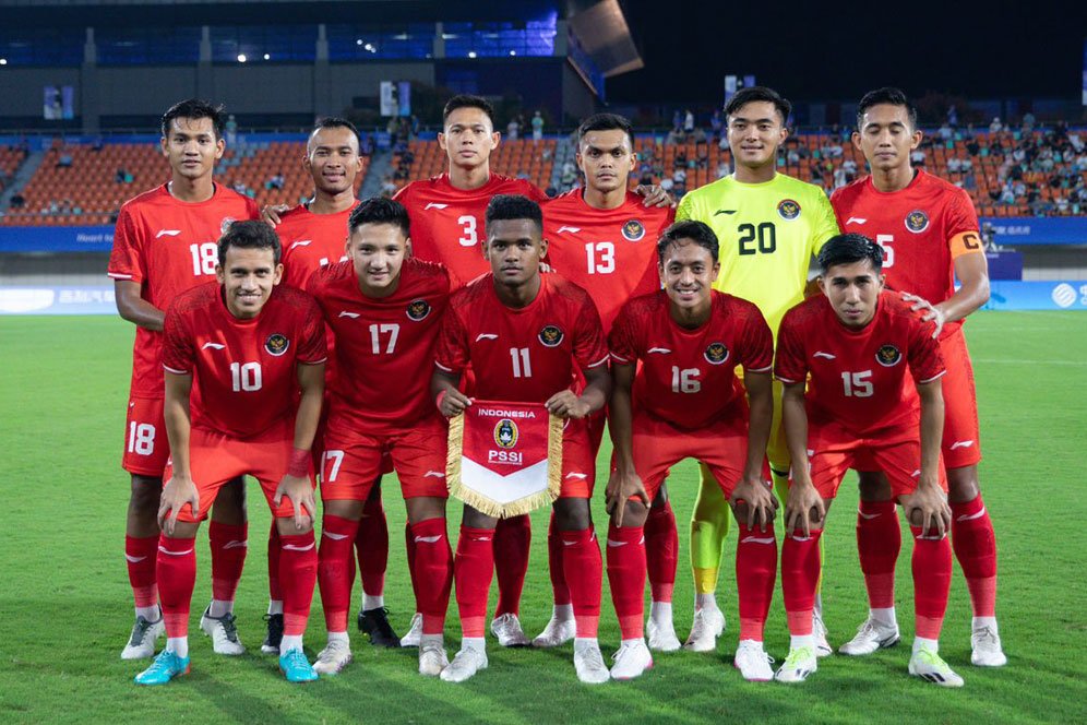 Poin dan Selisih Gol Sama, Kenapa Timnas Indonesia Posisi 3, Kirgistan Runner-up Grup F Asian Games 2023?