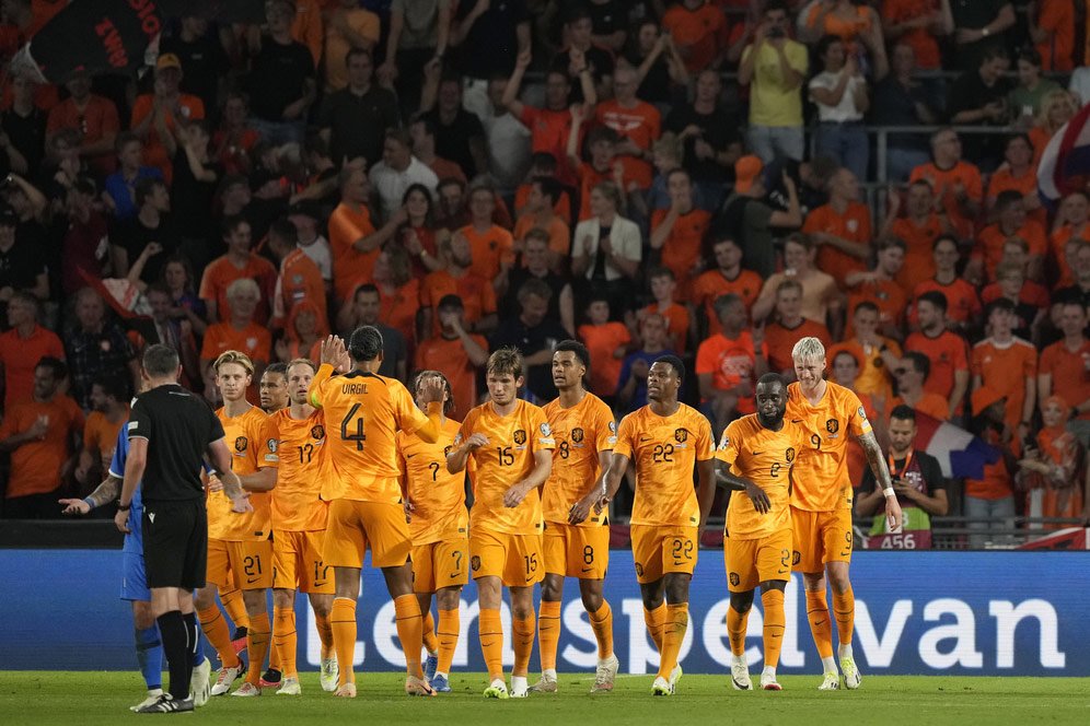 Setelah Dikuliti Prancis, Belanda Menang 3-0 lagi