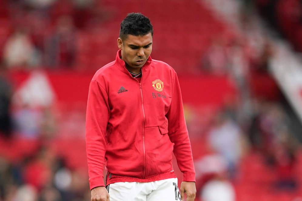 MU Dihajar Brighton, Casemiro Disebut Seperti Pemain Usia 45 Tahun