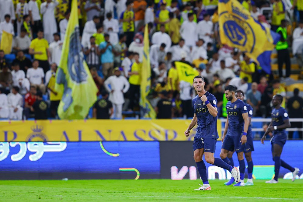 Cristiano Ronaldo 1 Gol dan 2 Assist, Al Nassr Menang 5-1 Atas Al Hazm