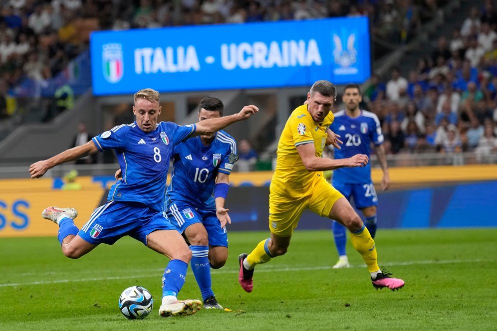 Man of the Match Italia vs Ukraina: Davide Frattesi
