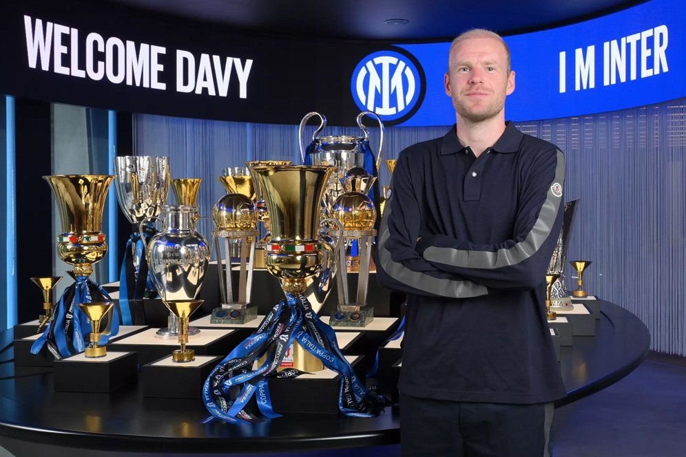 Inter Milan Resmikan Transfer Davy Klaassen