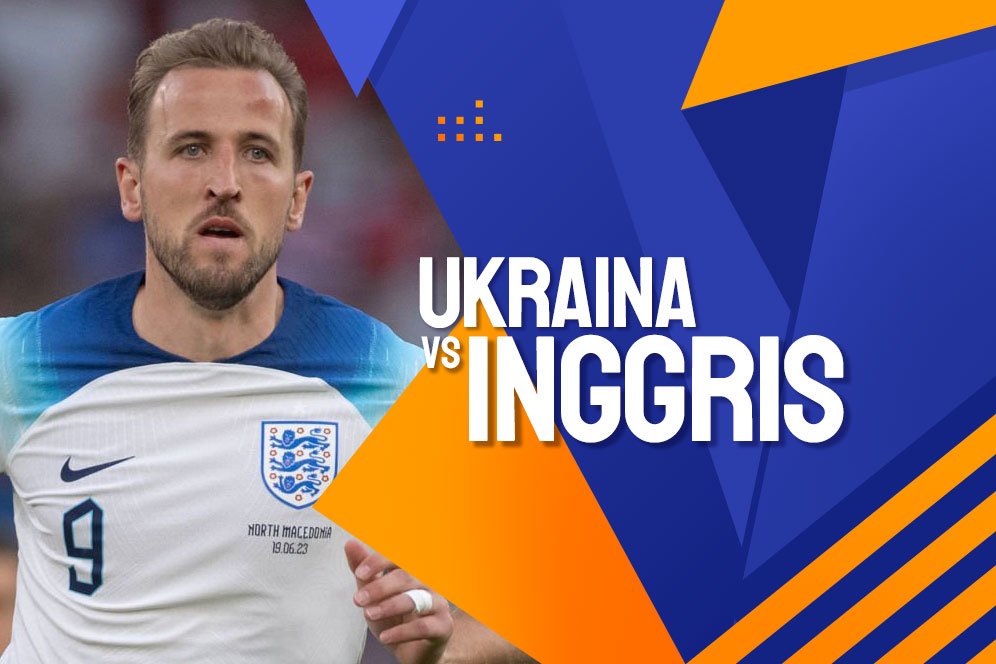 Link Live Streaming Kualifikasi Euro Ukraina vs Inggris di RCTI dan Vision+