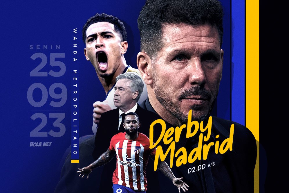 5 Alasan Derbi Madrid Akhir Pekan Ini Pantang Dilewatkan