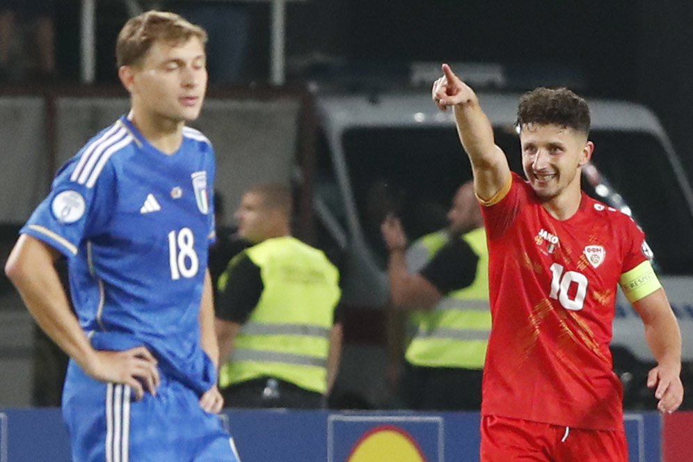 Man of the Match Makedonia Utara vs Italia: Enis Bardhi