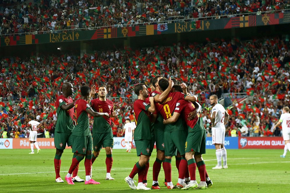Terlalu Mudah! Tanpa Ronaldo, Portugal Hajar Luksemburg 9-0