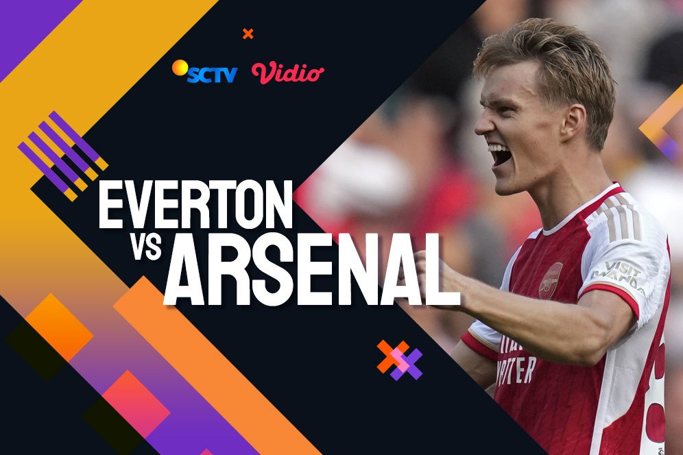 Link Live Streaming Premier League Everton vs Arsenal di Vidio