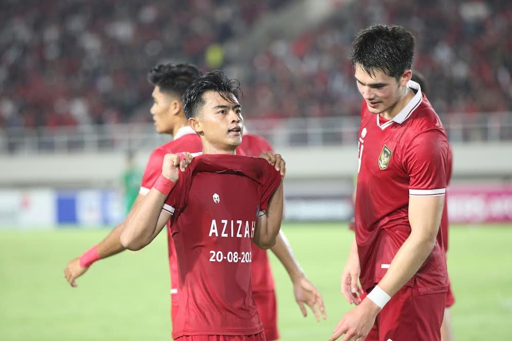 Momen Kocak Elkan Baggott Kepoin Selebrasi Bucin Level Asia Pratama Arhan