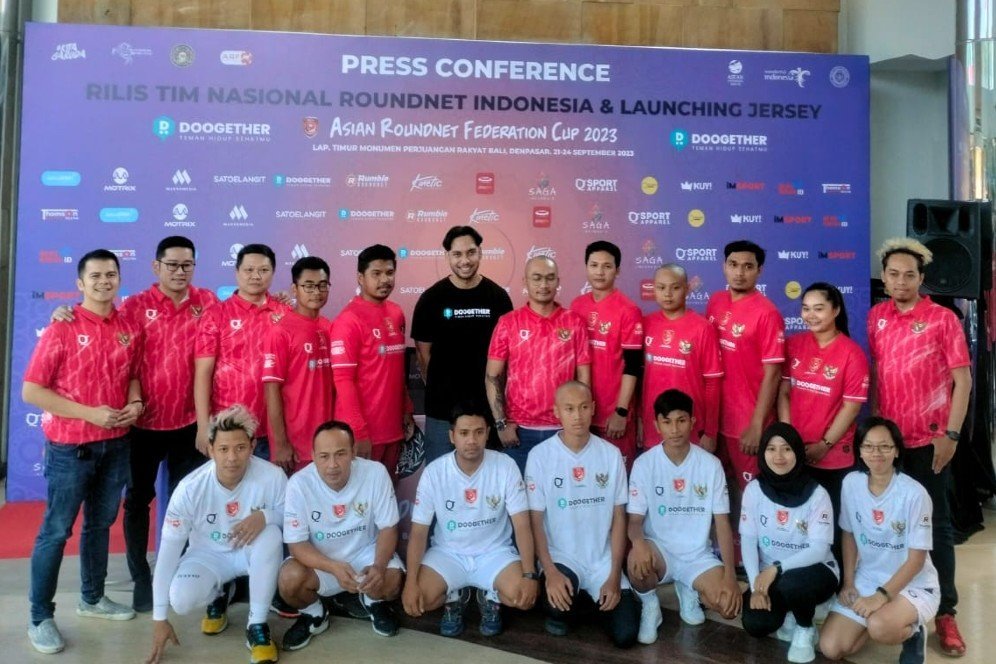 Timnas Roundnet Indonesia Gelar Launching untuk Piala Asia, Diikuti 12 Atlet Putra dan 3 Putri