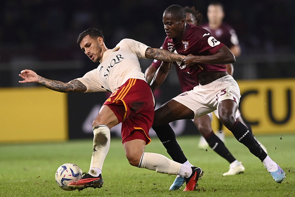 Hasil Torino vs AS Roma: Skor 1-1