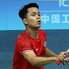 Hasil Bulu Tangkis Asian Games 2023: Ginting Dijegal Li Shifeng, Bye Emas