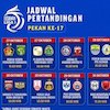 Jadwal Siaran Langsung BRI Liga 1 2023/2024 Pekan ke-17 di Vidio, 27-30 Oktober 2023