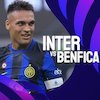 Link Live Streaming Liga Champions Inter vs Benfica di Vidio