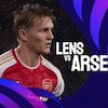 Link Live Streaming Liga Champions Lens vs Arsenal di Vidio