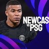 Link Live Streaming Liga Champions Newcastle vs PSG di Vidio