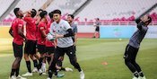 Suasana Gembira Latihan Timnas Indonesia U-17 Jelang Piala Dunia U-17 di Stadion Utama Gelora Bung Karno
