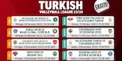 Jadwal Liga Voli Turki 2023/2024 Pekan Ini di Vidio, 31 Oktober - 4 November 2023