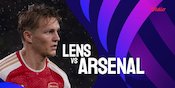 Link Live Streaming Liga Champions Lens vs Arsenal di Vidio