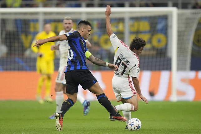 Head to Head Benfica vs Inter Milan