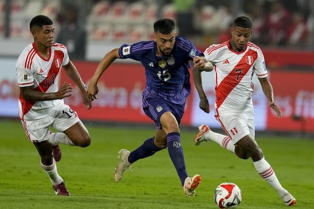 Statistik Peru vs Argentina