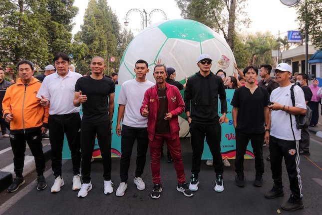 Dimeriahkan Legenda dan Pemain Persib Bandung