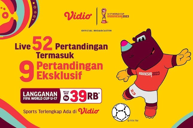 Nonton Piala Dunia U-17 di Vidio