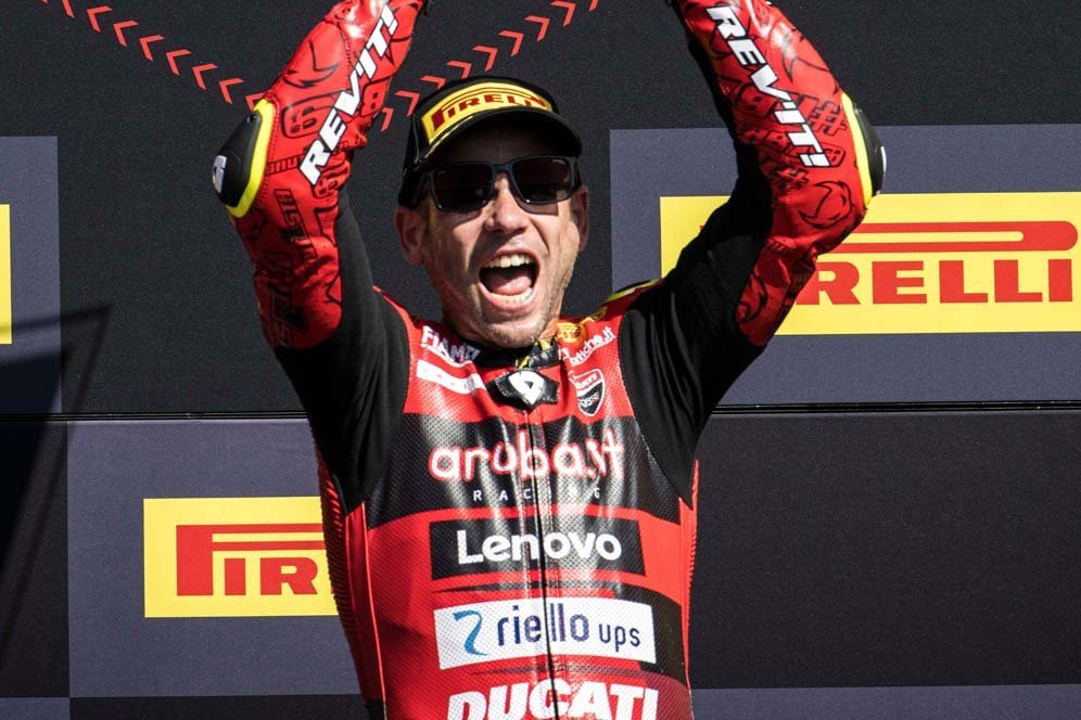 Hasil Race 1 WorldSBK Spanyol: Menang, Alvaro Bautista dan Ducati Kunci Gelar Dunia