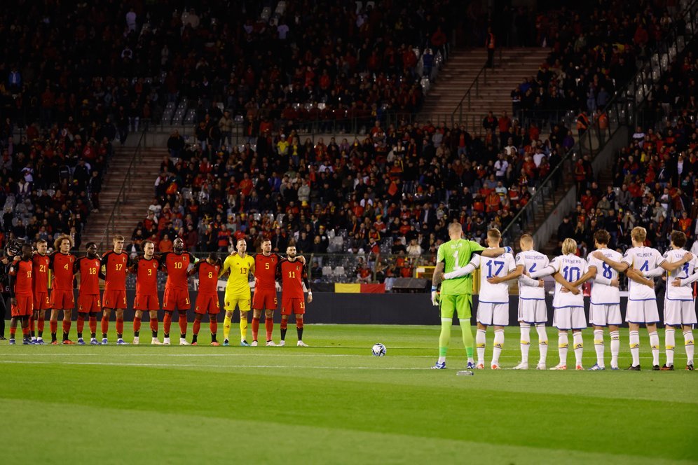 Ada Pembunuhan 2 Warga Swedia di Brussel, Laga Kualifikasi Euro 2024 Belgia vs Swedia Resmi Tidak Dilanjutkan