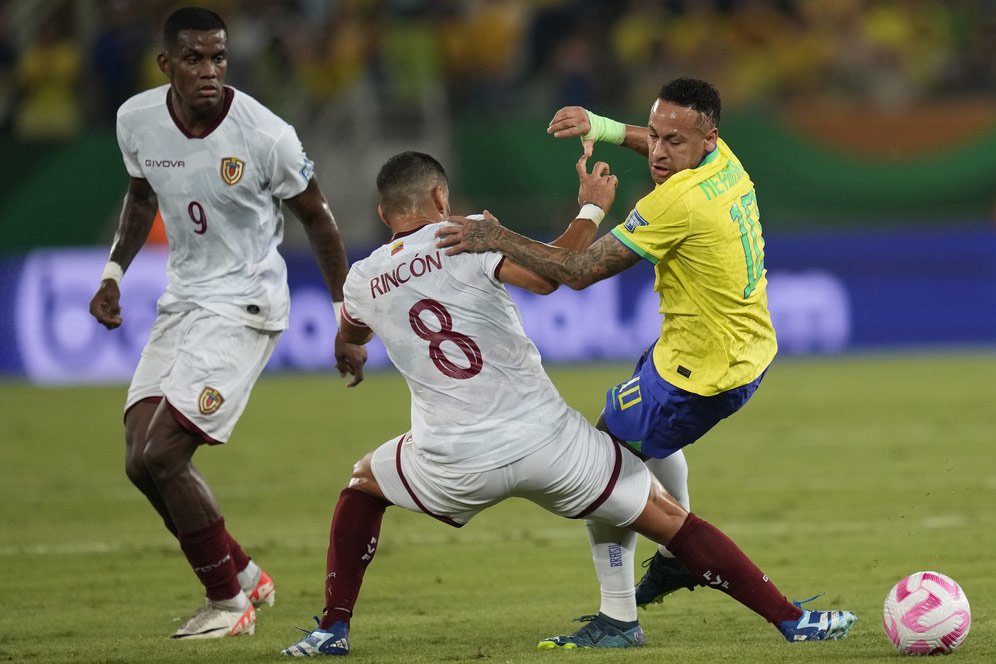 Hasil Brasil vs Venezuela: Skor 1-1 Hasil Brasil vs Venezuela: Skor 1-1