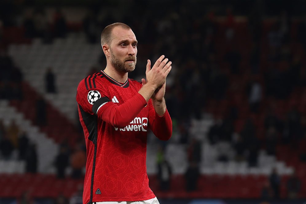 Manchester United vs FC Copenhagen, Ten Hag Acungi Jempol Performa Christian Eriksen