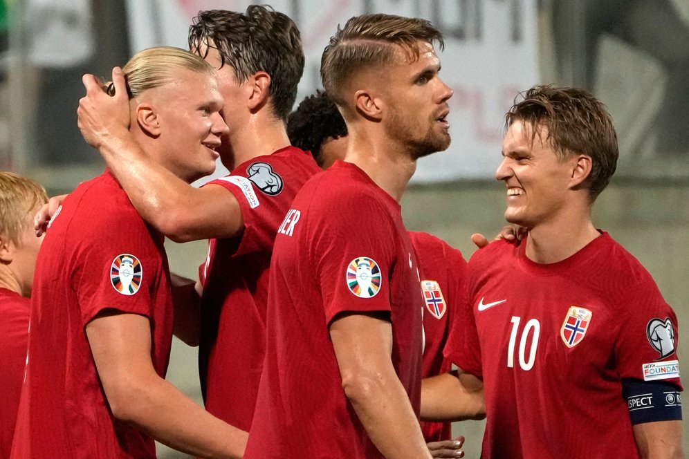 Hasil Kualifikasi Euro 2024: Erling Haaland Borong 2 Gol, Norwegia Hajar Siprus 4-0