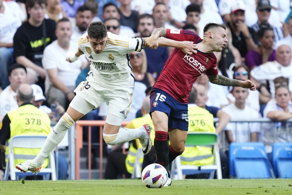 Man of the Match Real Madrid vs Osasuna: Fede Valverde