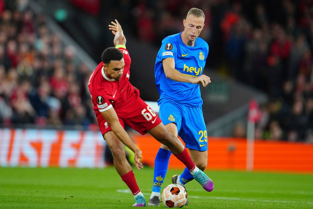 Hasil Liverpool vs Union Saint-Gilloise: Skor 2-0