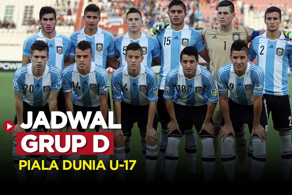 Video: Ada Jepang vs Argentina, Inilah Jadwal Grup D Piala Dunia U-17 2023