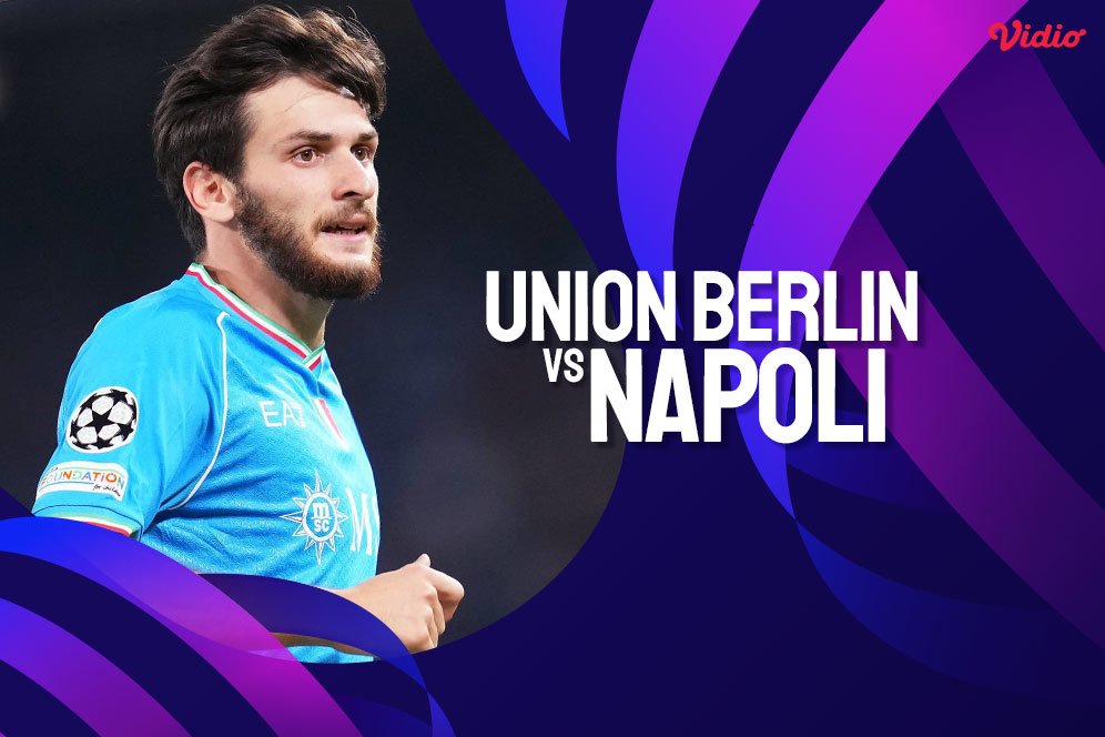 Link Live Streaming Liga Champions Union Berlin vs Napoli di Vidio