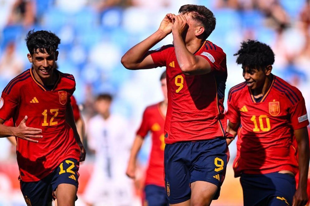 Daftar Skuad Timnas Spanyol U-17 untuk Piala Dunia U-17 2023: Ada 8 Pemain Barcelona, Termasuk Marc Guiu yang Baru Debut!