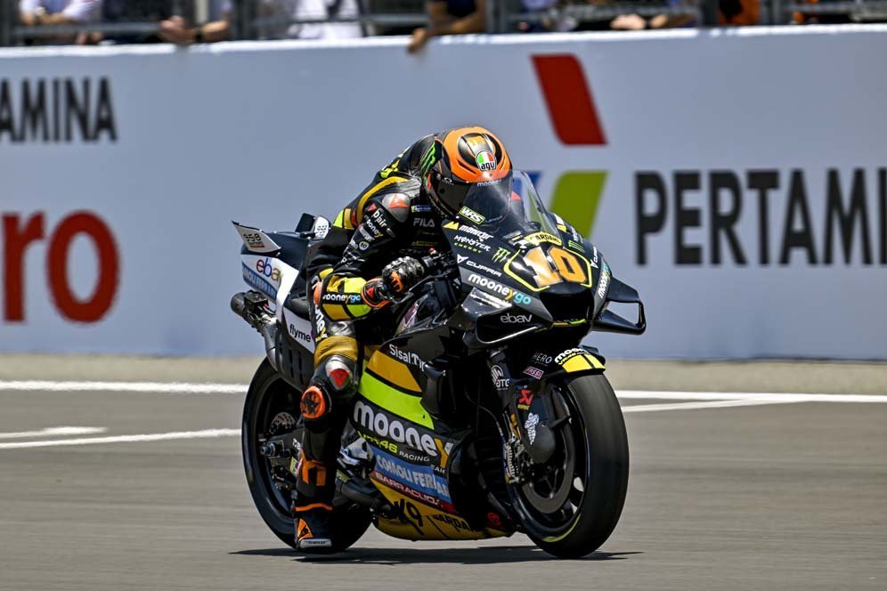 Hasil Kualifikasi MotoGP Mandalika: 3 Calon Juara Kompak Jatuh, Luca Marini Heroik Sabet Pole