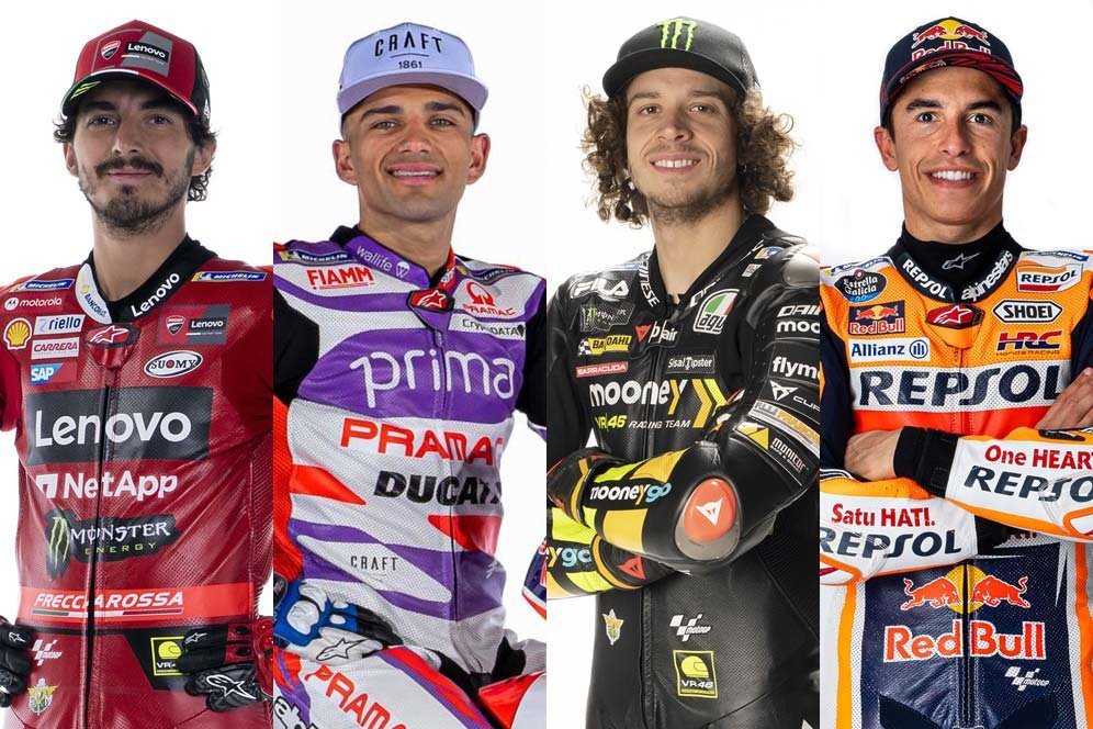 Daftar Pembalap Ducati di MotoGP 2024: 8 Rider Kawinkan 16 Gelar Dunia Daftar Pembalap Ducati di MotoGP 2024: 8 Rider Kawinkan 16 Gelar Dunia