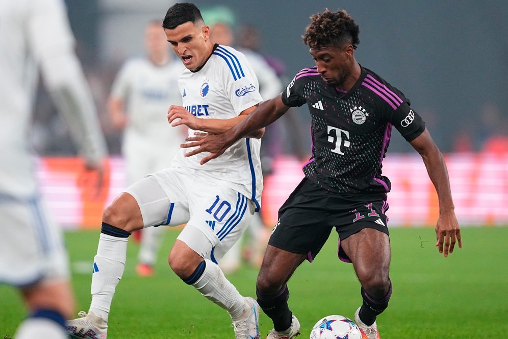 Hasil FC Copenhagen vs Bayern Munchen: Skor 1-2