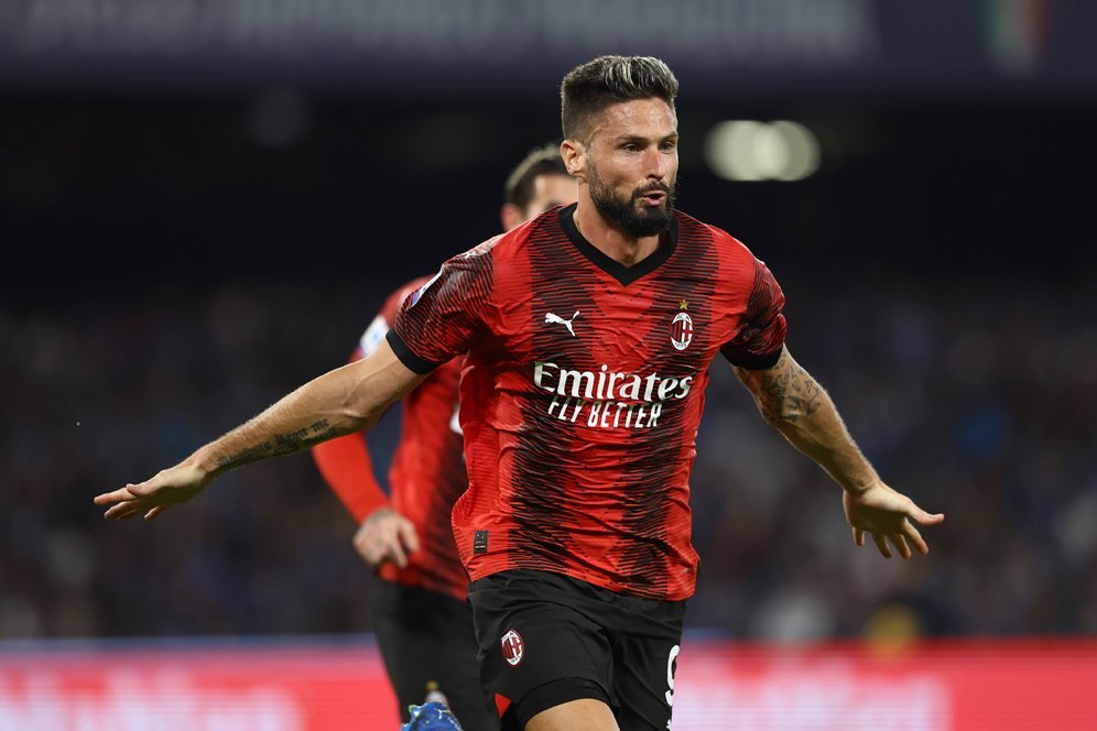 Man of the Match Napoli vs AC Milan: Olivier Giroud