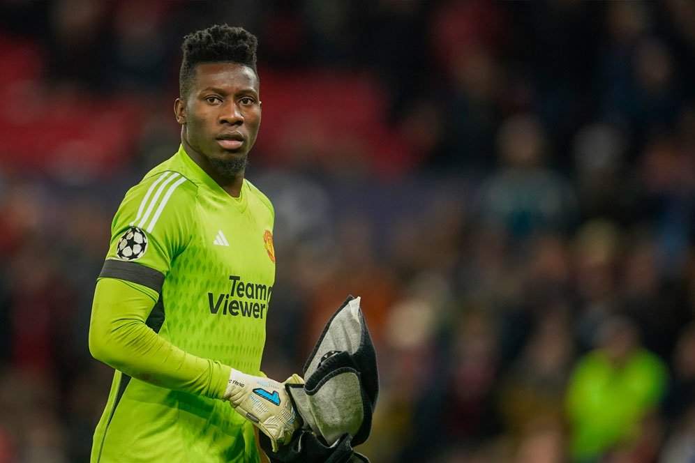 Kondisi Oke, Andre Onana Siap Tampil di Laga Everton vs Manchester United