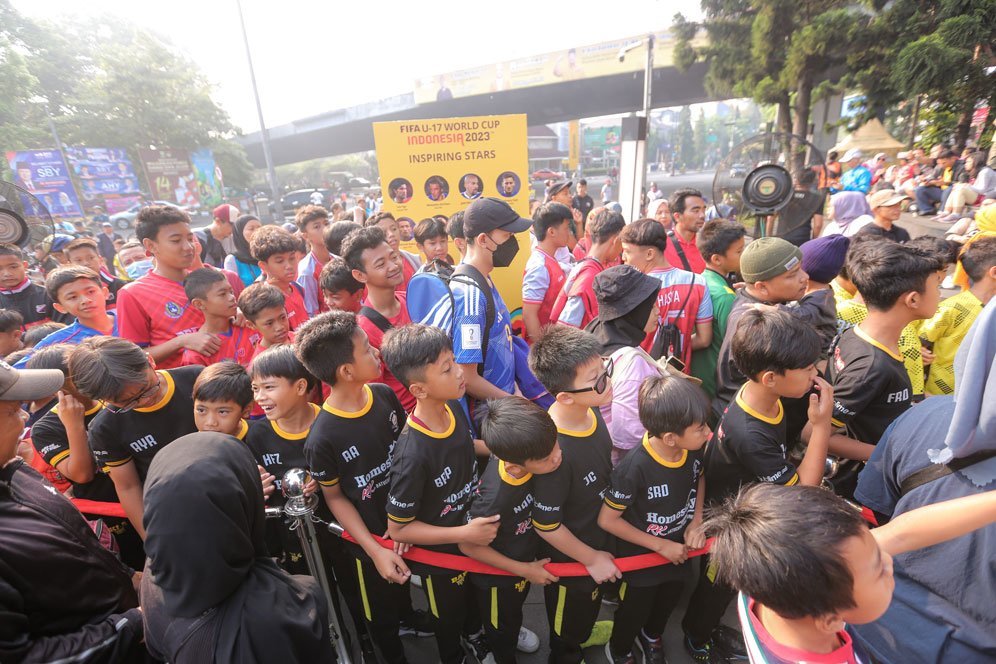 5 Ribu Pelajar Ramaikan Trophy Experience Piala Dunia U-17 2023 Di Kabupaten Bandung
