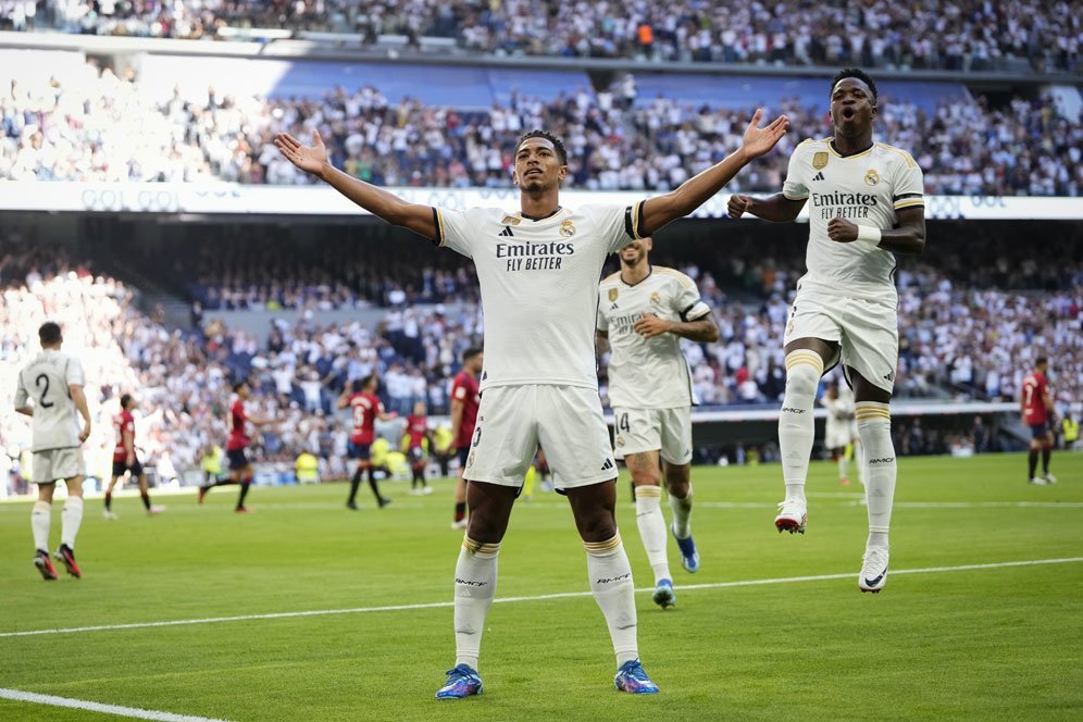 Hasil, Klasemen dan Top Skor Liga Spanyol: Bellingham Menggila, Real Madrid Kembali Ngadem di Puncak