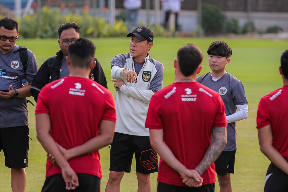 Tak Bisa Berbahasa Indonesia, Shin Tae-yong Akui Tak Ada Masalah Komunikasi dengan Pemain Timnas Indonesia