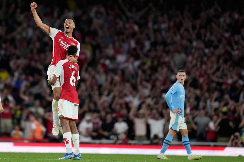 Arsenal Sikat Man City, Akhirnya Menang Juga Setelah Sekian Lama, Haaland Ketinggalan di Kantong Saliba