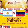 Link Live Streaming Piala Dunia U-17 2023: Argentina Vs Venezuela di Vidio Malam Ini Link Live Streaming Piala Dunia U-17 2023: Argentina Vs Venezuela di Vidio Malam Ini
