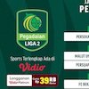 Jadwal Live Streaming Pegadaian Liga 2 Pekan Kedelapan di Vidio, 4-6 November 2023