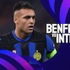 Link Live Streaming Liga Champions Benfica vs Inter Milan di Vidio